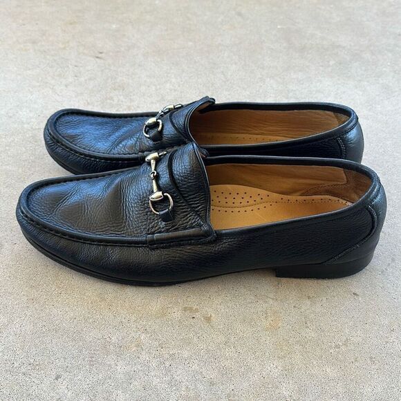 Martin Dingman Addison Horse Bit Calf-Skin Loafer Men’s Sz 13 - Picture 6 of 16